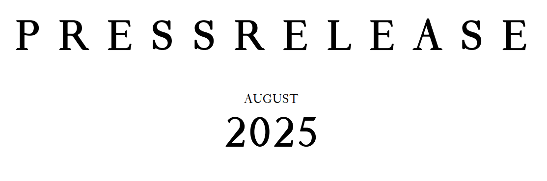 PRESSRELEASE FALL/WINTER 2025